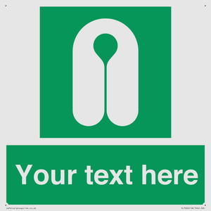 Custom sign safe condition Lifejacket